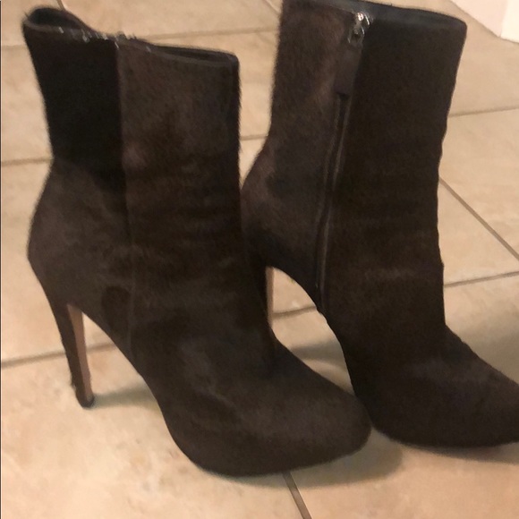 Prada Brown and Black Leopard fur boots - Picture 7 of 8